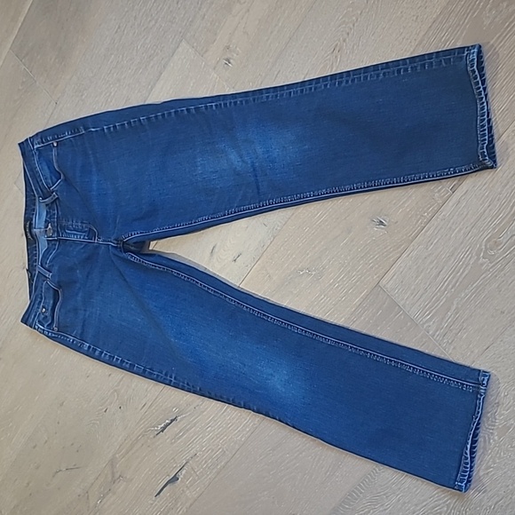 Talbots Jeans Women's sz 10 Flawless Five Pocket Straight Leg Curvy Denim Jeans - Picture 2 of 10